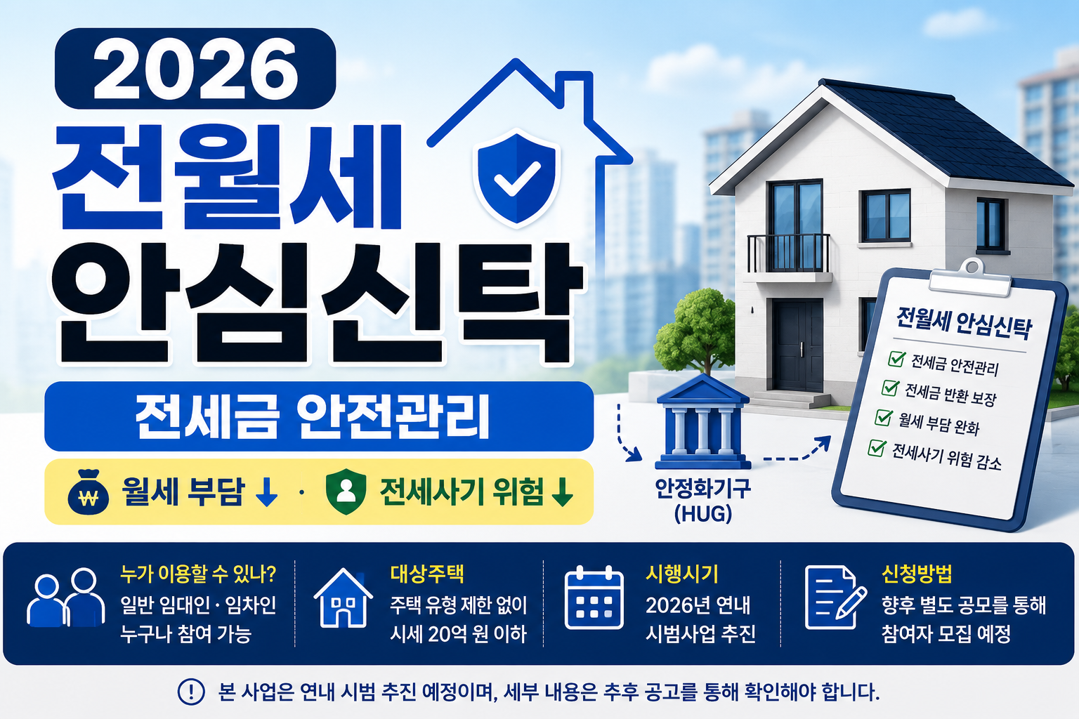 2026 전월세 안심신탁